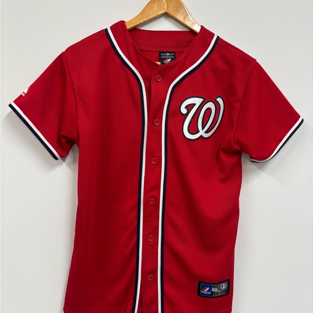 Washington Nationals Majestic Baseball Jersey